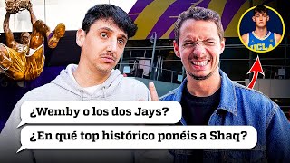 ¡PREGUNTAS Y RESPUESTAS DESDE LAS ESTATUAS DE LOS LAKERS!