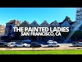 Exploring The Painted Ladies in Alamo Square, San Francisco, CA USA Walking Tour #paintedladies #sf