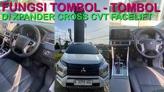 Fungsi Tombol - Tombol Yang Ada di Mitsubishi Xpander Cross CVT 2023