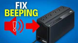 How To Fix APC Battery Backup Beeping Continuously