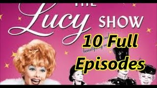 The Lucy Show 'Comedy Marathon' 10 Full Episodes Over 3 Hours of Lucille Ball
