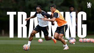 TRAINING ahead of Chelsea v Luton Town | Behind-the-scenes at Cobham | Premier League 2023/24