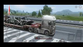 Truckers Of Europa 3 - Viagem cansativa e algumas trapalhadas dos civis.