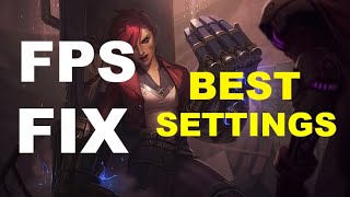 How To Fix League of Legends FPS DROPS/Get Higher FPS (Fast)