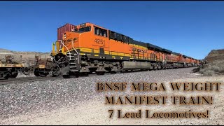 SUPER MEGA TRAINS MEET! 2 TRAINS! 17 LOCOMOTIVES! Mega Stack \u0026 Mega Manifest Trains Crisscross!