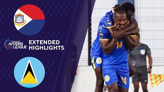 Sint Maarten vs. Saint Lucia: Extended Highlights | CONCACAF Nations League | CBS Sports Golazo