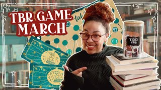 ✨📚 March TBR Game 🎲 || Well that was FUN!! 🤩 || Table Top TBR