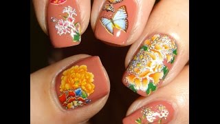 Born Pretty Store Floral Butterfly Nail Foil