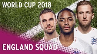 England World Cup Squad 2018 | Meet The Players