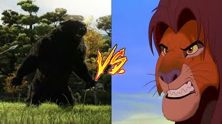 Simba vs Mor'du (teste/pilot)