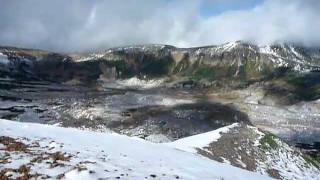 北海岳からお鉢を