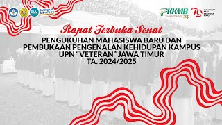 PENGUKUIHAN MAHASISWA BARU DAN PEMBUKAAN PKKMB - UPN 