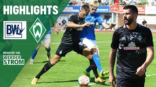 Blau Weiß Lohne - SV Werder Bremen 0:7 | Füllkrug Kopfball & Bittencourt Volley | Alle Tore