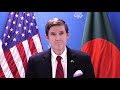 ambassador miller announces u.s. assistance for bangladesh s coronavirus readiness and response