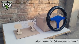 DIY | Homemade Wooden Steering Wheel for PC Gaming | GTA V