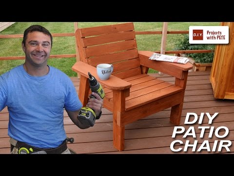 How to Build a Patio Chair - DIY Outdoor Chair Build How to Build a Patio Chair - DIY Outdoor Chair Build