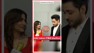 Adnan Khan praises Aditi Sharma's dress at Star Eminence Awards 2023 | SBB