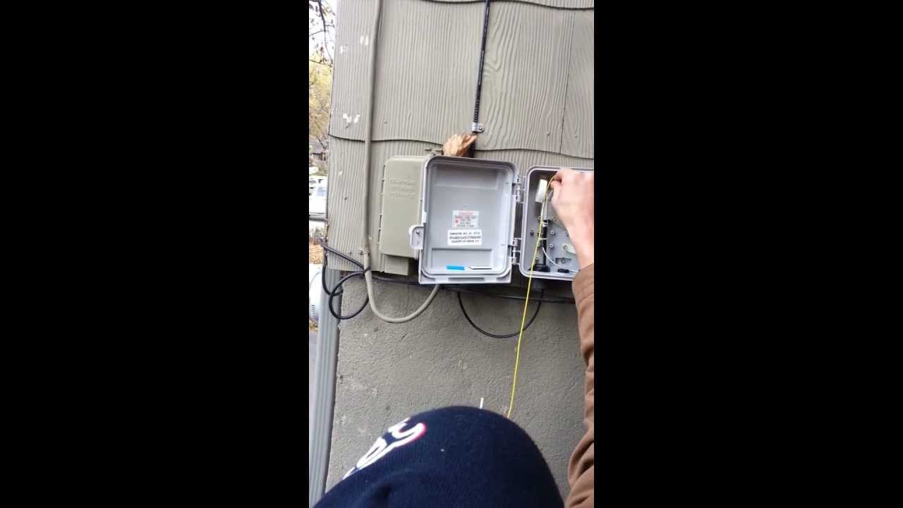 Installing Fiber Optic Internet In House