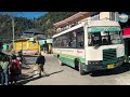 rajgundha valley to mandi by hrtc bus magical chauhar valley राजगुंधा बरोट मंडी himbus