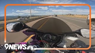 Motorcyclist who posted YouTube video of speeding on I-25 is extradited to Colorado