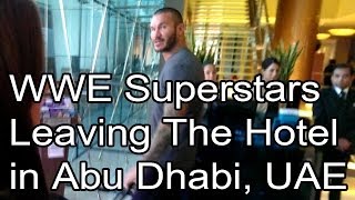 WWE Superstars in Abu Dhabi Hotel 2013