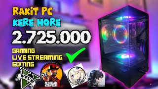 RAKIT KERE HORE PC i7 + GTX 1050ti, GTA V, RDR, CYBERPUNK2077, GENSIN, WUTHRING HAJAR