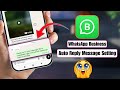 WhatsApp Business Auto Reply Message Setting | WhatsApp Auto Reply Tutorial 2025