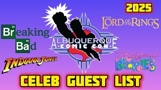 Albuquerque Comic Con 2025 Guest List!