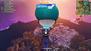 Playing in Fortnite
