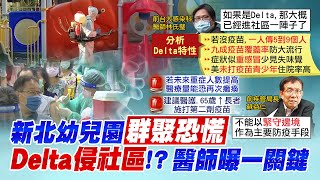 【每日必看】新北幼兒園群聚恐慌! 防Delta殺進社區 警戒升級?｜雙北幼園群聚.桃園長榮機師案 警戒升級機會恐高 @中天新聞CtiNews  20210908