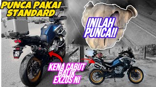 #979 MACAMANA BOLEH PECAH! PUNCA PAKAI EXZOS STANDARD! CFMOTO 800MT