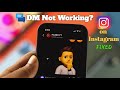 How To Fix- Instagram DM Not Showing! Direct Message Not Working Problem in Instagram!