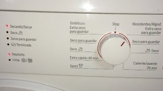 Problema “Depósito lleno” secadora Bosch, Solución.[Problem “Full tank” Bosch clothes dryer]