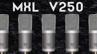 MXL V250 Condenser Microphone Test/Review - Podcasting - Voice Over - Gaming