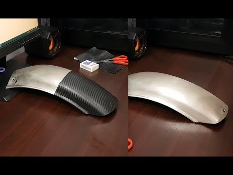 Carbon Fiber Wrapping Tutorial - YouTube