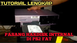 TUTORIAL LENGKAP | Cara Pasang Hardisk Internal Di PS2 FAT #playstation2 #playstation