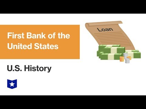 U.S. History  First Bank of the United States