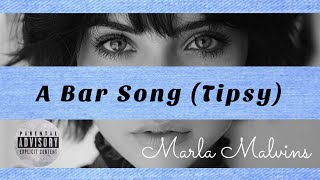 Shaboozey - A Bar Song (Tipsy) Cover by Marla Malvins | A Bar Song (Tipsy) Lyric Video | Lyrics