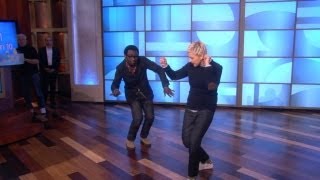 Exclusive! Ellen and Tony Dance