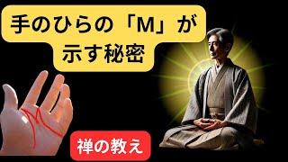 手のひらの「M」が示す秘密| 禅の教え｜内なる平和と幸福を達成する仏教の教え！ #禅の教え