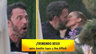 VIDEO | JENNIFER LOPEZ Y BEN AFFLECK SE DAN TREMENDO BESO