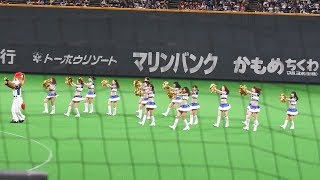 ＜2019.3.30オリックス戦＞ファイターズガールによるオープニングダンス「Call Me Maybe 」お披露目