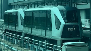 [CHANGI Airport Skytrain] Mitsubishi Crystal Mover (set 02/06/19) Terminal 2 to Terminal 3