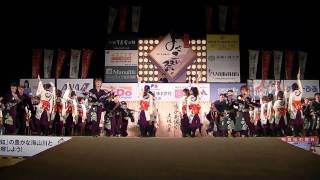 2010高知よさこい祭　東京花火「万華鏡」全国大会高知城前ステージ演舞