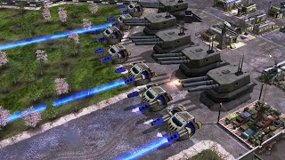 USA Laser vs 7 CHINA BOSS - Command \u0026 Conquer Generals Apocalyptic 2.0