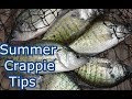 How to Catch Crappie in the Summer - Lake Fishing Tips, Secrets How to Catch Crappie in the Summer - Lake Fishing Tips, Secrets