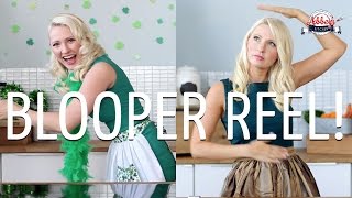 Abbey's Kitchen BLOOPER Reel | 2 Years of Hysterically FUNNY Bloopers and Outtakes