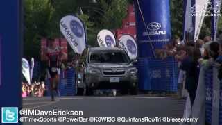 2013 Subaru IRONMAN Canada, Dave Erickson Race Day Video & Finish