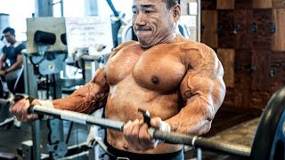 [개근질닷컴]보디빌딩 4체급 제패 이진호 가슴, 이두 운동 / Bodybuilding Lee Jin Ho chest, arm workout