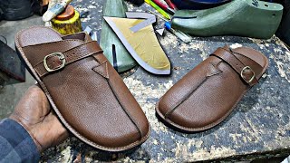 DIY Leather Mules โ Complete Step-By-Step Making Guide